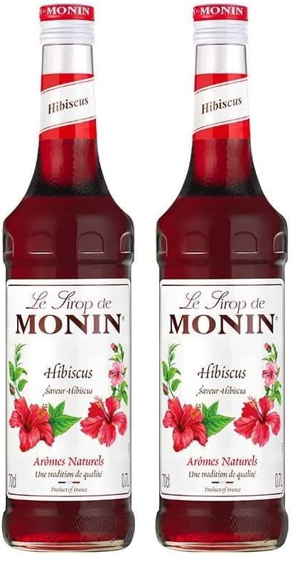 Monin Hibiskus Kahve & Kokteyl Şurubu, 700 ml (2 paketi)