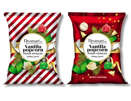 Deanan® Holiday Mix Vanilla Popcorn 12 Count (1.5 Cup ea)