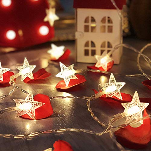 Twinkle Star XX100GM 100 Led Star String Lights, 33Ft Plug In Fairy String Lights Waterproof, Extendable For Indoor, Outdoor thumb #5