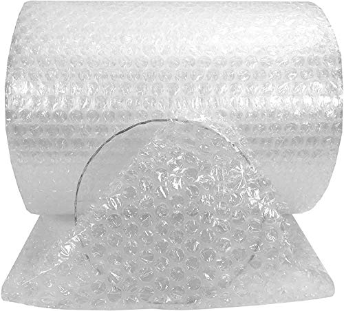 40 Gsm Heavy Air Bubble Wrap Packing Roll for Safety, Multipurpose Packing Needs 1 Meter Wide (5 Meter, Transparent)