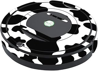 MightySkins Skin Compatible with iRobot Roomba 770 Robot Vacuum - Cow Print | Protective, Durable, and Unique Vinyl Decal ...