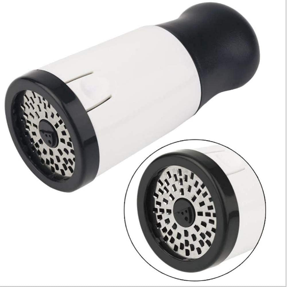Vunexo Manual Cheese Mill Grinder Grater Slicer Shredder Hand Tool with 2 Changeable Blades, 17 X 8 X 8 CM, Black & White 1