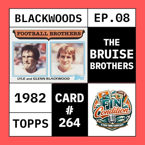 8. 1982 Topps Football Brothers: The Blackwood &ldquo;Bruise Brothers&rdquo; Card