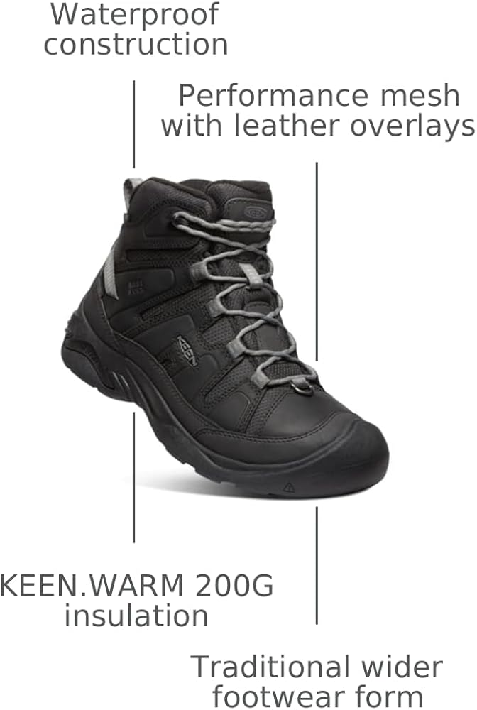 Amazon.com | KEEN Men's Circadia Mid Height Polar Hiking Boots