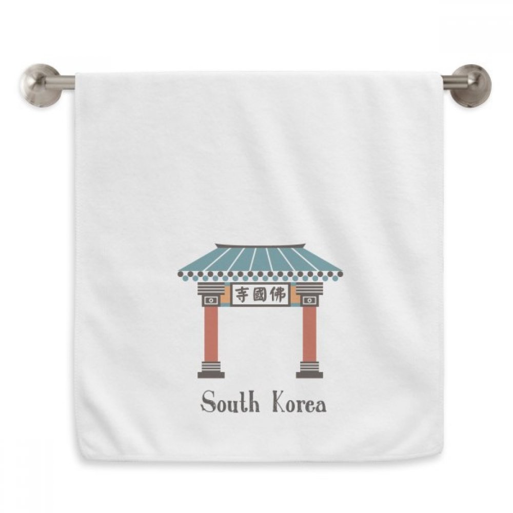 Serviette Corée du Sud Bulguksa ultra douce pour peaux sensibles | Format 13x29 inch