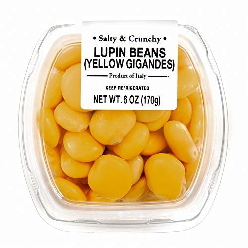 Fresh Pack Gigandes Yellow Lupin Beans, 6 oz