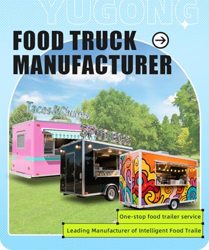 Heavy-Duty Mobile Coffee Trailer