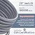 48Feet 1/2 inch Natural Gas Hose for Generator with Quick Connect Fittings, Natural Gas to Grill Hose for BBQ, Pizza Oven, Patio Heater - CSA Certified, 1/2 Male to 3/8 Female Flare Adapter