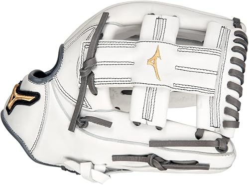 Miniatura 25 de Mizuno MVP Prime Fastpitch Trident Web - Blanco/Gris