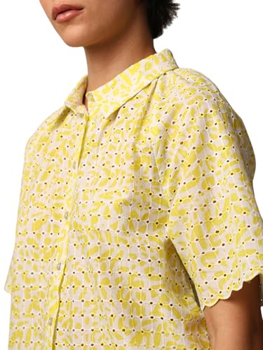 Image of ONLY Womens Cotton Regular Fit T-Shirt