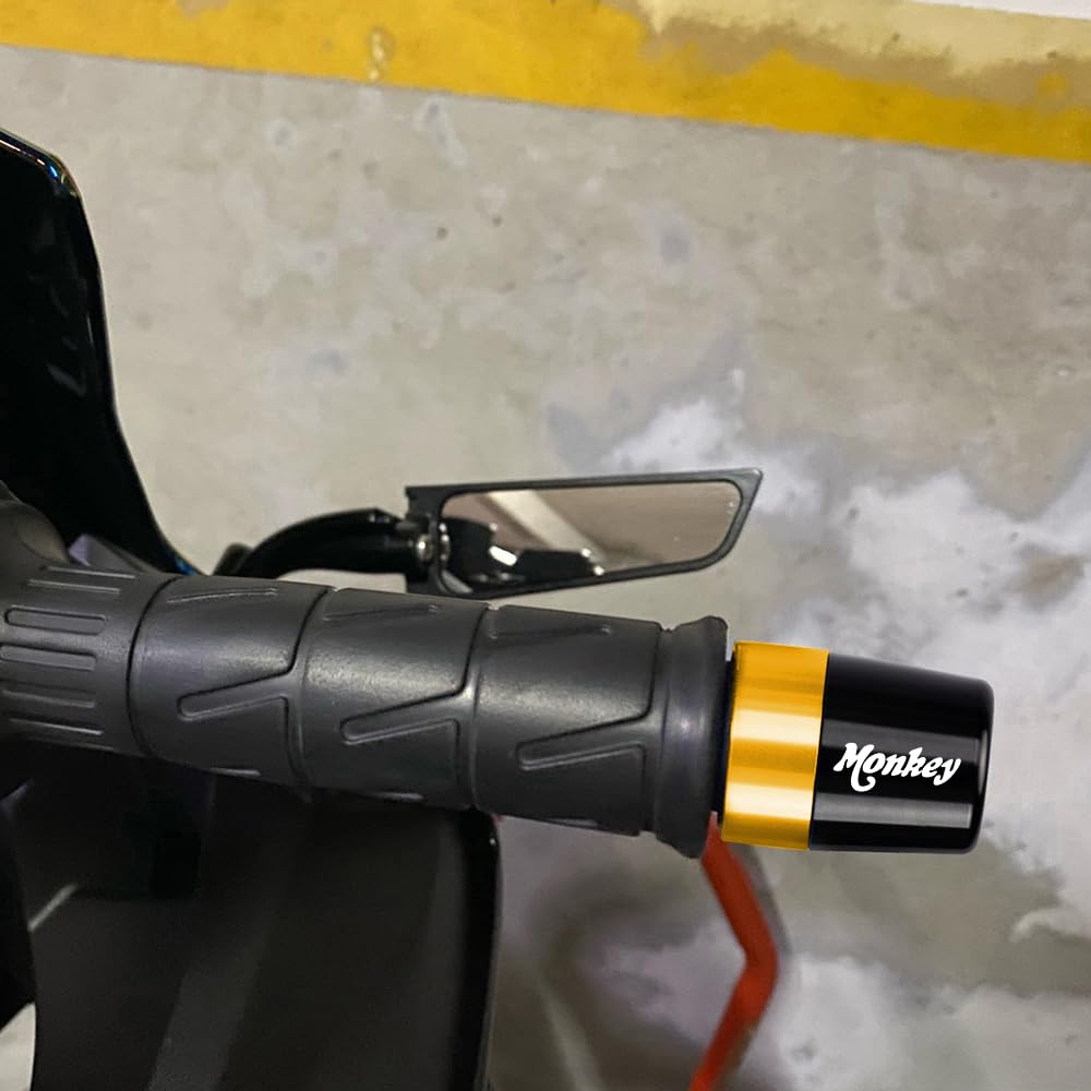 Modeer Kierownice dla H.Onda Monkey 125/Z125 Cały Rok Motocykl CNC Końcówka Kierownicy Plug Balance Pad Monkey 125 Z 125 Akcesoria