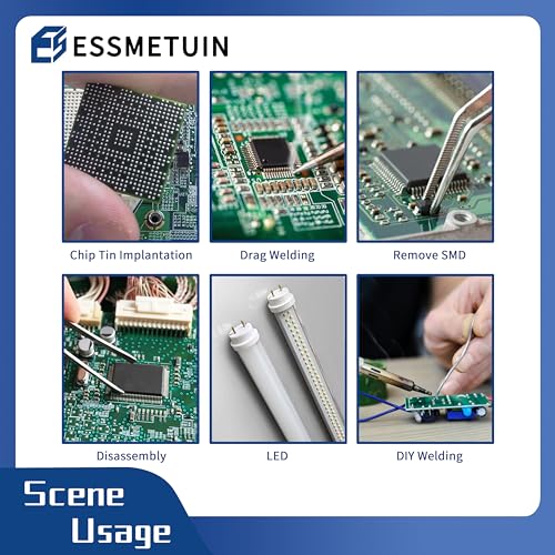 Image of Solder Wick and Soldering flux for Electronics Repair, No Clean Flux, Solder Removal Kit