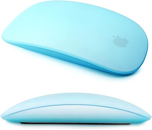 Miniatura 7 de Funda de silicona para Apple Magic Mouse 1 y 2, a prueba de caídas, a prueba de polvo, cubierta ultrafina (rosa)