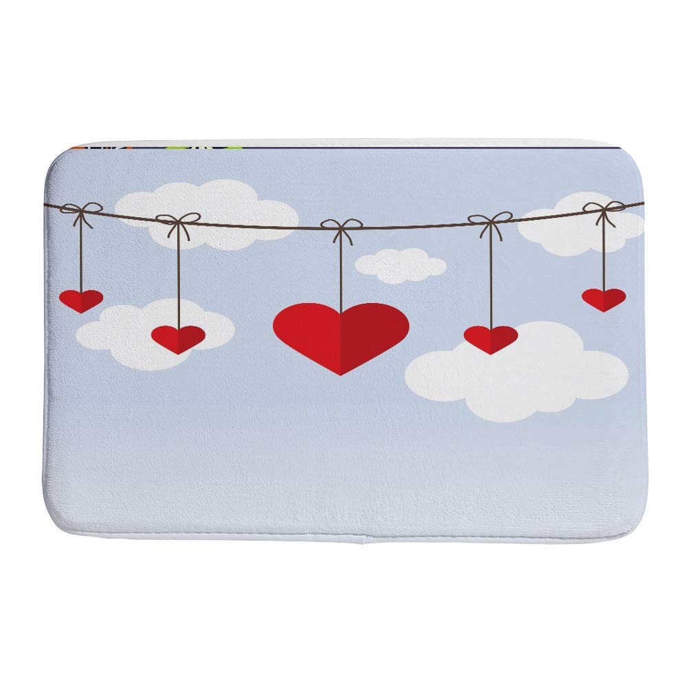 Tapis de salle de bain grand format pour sortie de douche chaleureuse