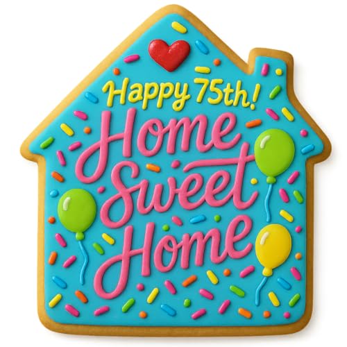 Cortador de galletas Home Sweet Home para hornear con amor y celebrar tu hogar 8