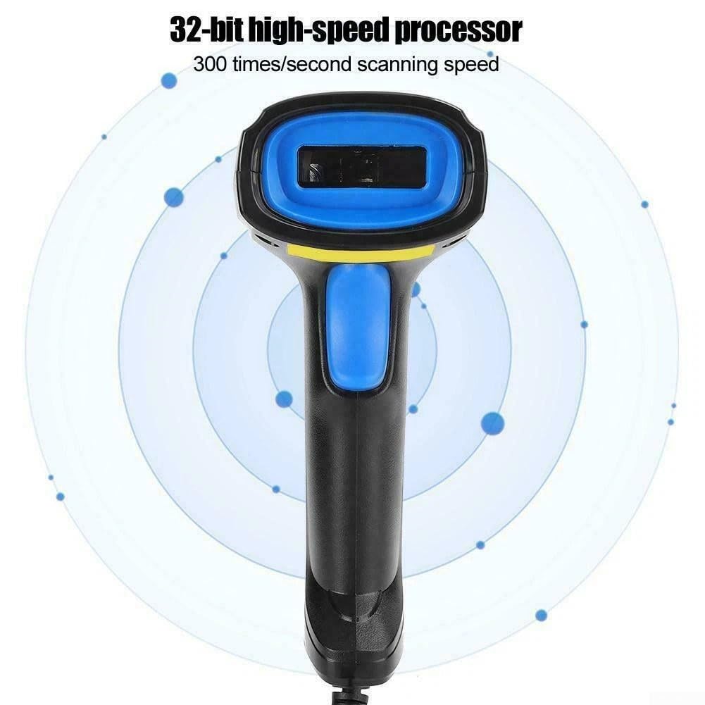 Scanner Code Barres pour 1d USB Filaire Lecteur Rapide Scanner