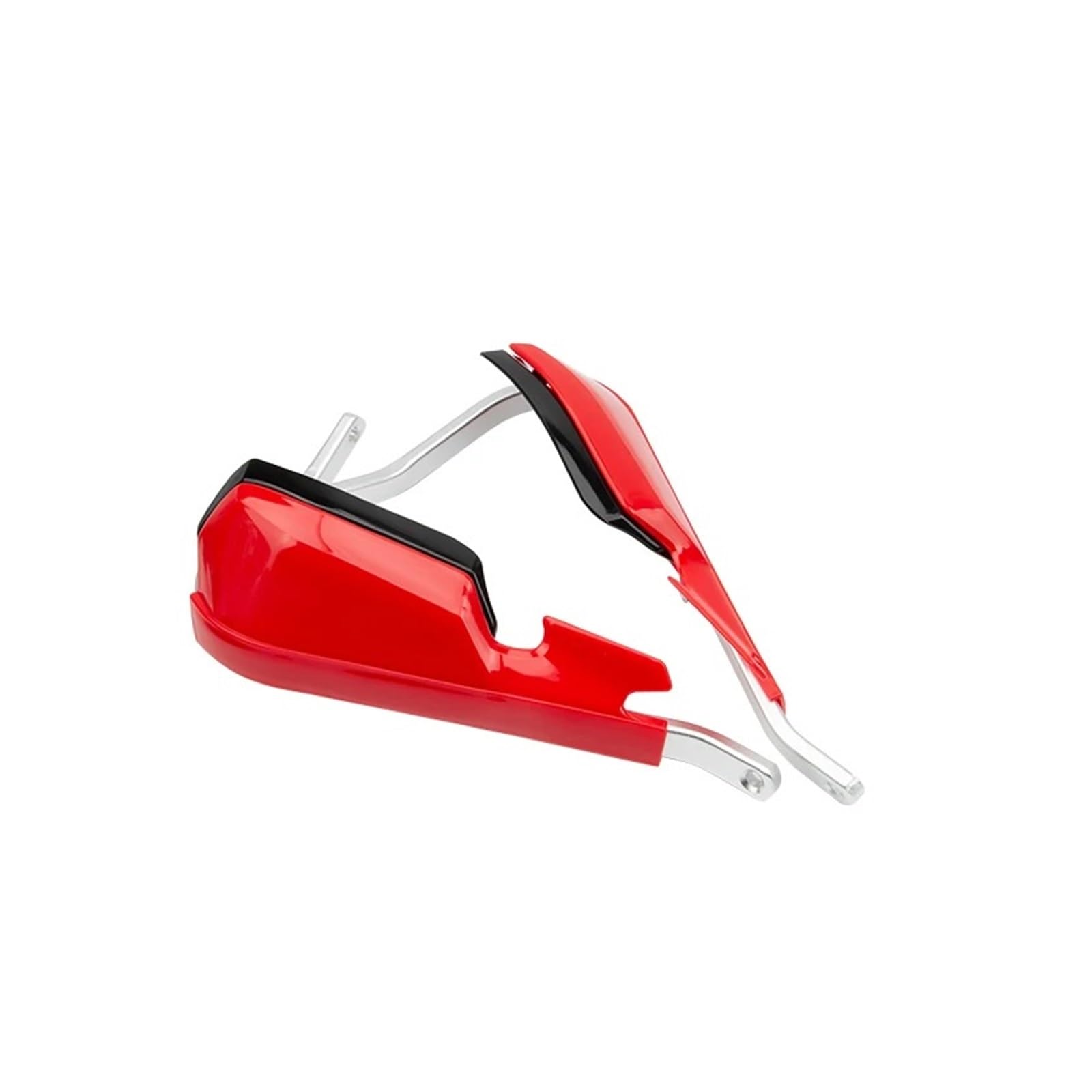 Protection Main Moto Guidon Pour SUZUKI Pour YZ Dirt Bike ATV Protège-mains Moto Hors Route Accessoires Motos Protège-mains Anti-étui(Red)