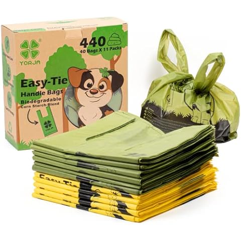 Bolsas con Asas para Excrementos de Perro YORJA Cover