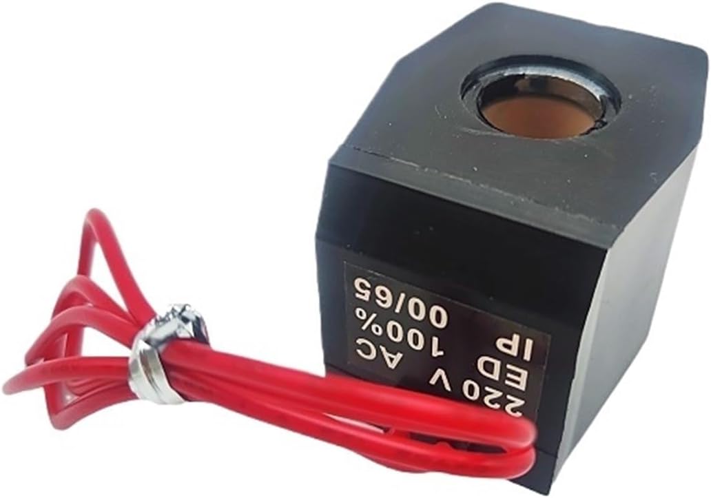 G1/4 3/8 1/2 3/4 1" Electric Brass Solenoid Valve for Water Oil and Air Normally Closed IP65 DN15, DN20 DN25 DN08 12V, 24V, 220V(DN25,G_12V_COPPER BODY)