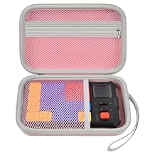 casmilee Case Compatible with Giiker Super Slide Brain Games, Brain Teaser Puzzles Organizer Storage Bag, Flow Slider Puzzle Game Holder Pink