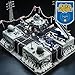 Oriate 6 Pack 1/64 Die-cast SWAT Police Cake Topper Kids Cars Boy Toys Set, Mini Cop Toy Car, Helicopter, Rescue Truck, Military Vehicles Toys, Birthday Gift for 3-5 Year Old Boys Girls