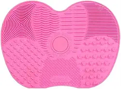 Tapete De Silicone Para Limpar Pincéis De Maquiagem