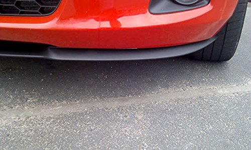 SteelCase Matte Black Front Bumper Lip Splitters / Winglets / Valances – Universal Fit