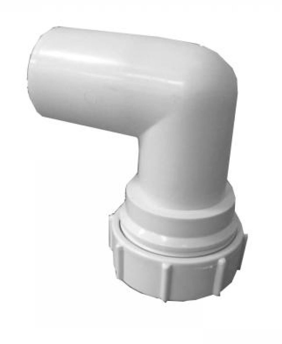 McAlpine 1.5" Conversion Bend - Polypropylene - White