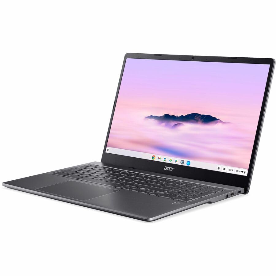 Image of Acer Chromebook Plus 515 CBE595-2 CBE595-2-57ME 15.6 inch Chromebook - Full HD - 60 Hz - Intel Core 5 120U - 16 GB - 256 GB SSD - English (US) Keyboard - Iron