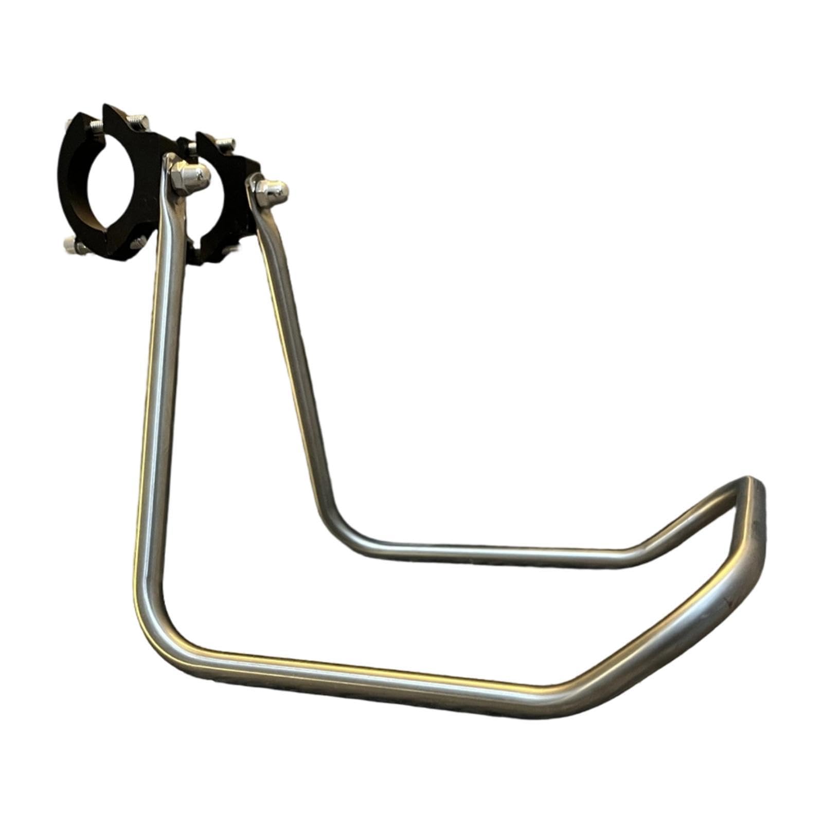 Milageto Porte-Bagages Avant pour vélo en Acier Inoxydable, Accessoire de Remplacement Robuste, Sac de vélo Professionnel à Grande capacité de