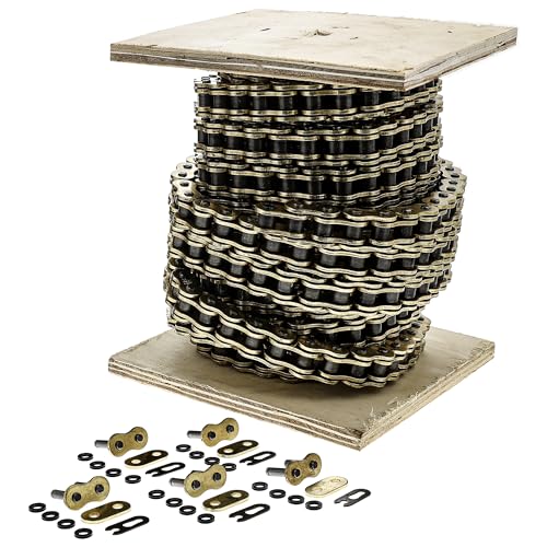 Niche - NICHE 420 X-Ring Motorcycle Drive Chain Bulk Reel with 5 Connecting Master Link (25 Feet)