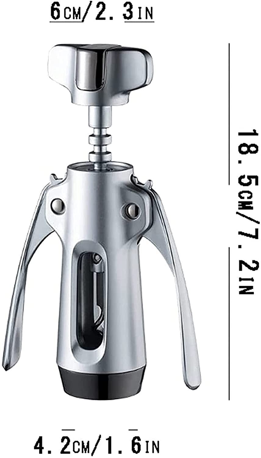 Weinöffner, multifunktionaler Wein-Bier-Flaschenöffner, Weinkorkenzieher for alle Cork-Stopper- und Bierkappe-Flaschen, verwendet in der Küche Chateau Restaurant Bars