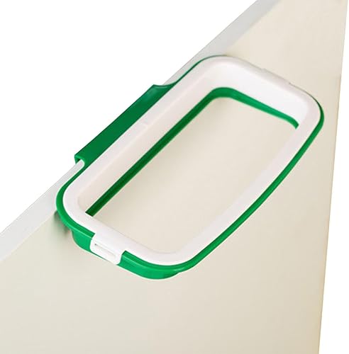 CHuangQi Paquete de 2 soportes portátiles para bolsas de basura para colgar en el armario de la cocina puerta trasera estilo de soporte para