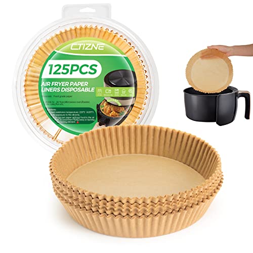 Disposable Paper Liners For Ninja Air Fryer, 125Pcs 6.3In Airfryer Liners Nonstick Parchment Air Fryer Accessories For Ninja Af100 Af101, Ninja Af150, Ninja Af161 Air Fryer #TOP7