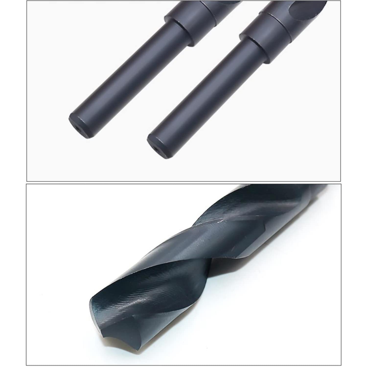 HSS Girar Brocas - 28mm Reducido Vástago Acero de alta velocidad 9341 1/2 Inch Espiral/Banco Broca Abridor DIY Herramienta para Acero inoxidable/hierro/cobre/aluminio/madera/plástico