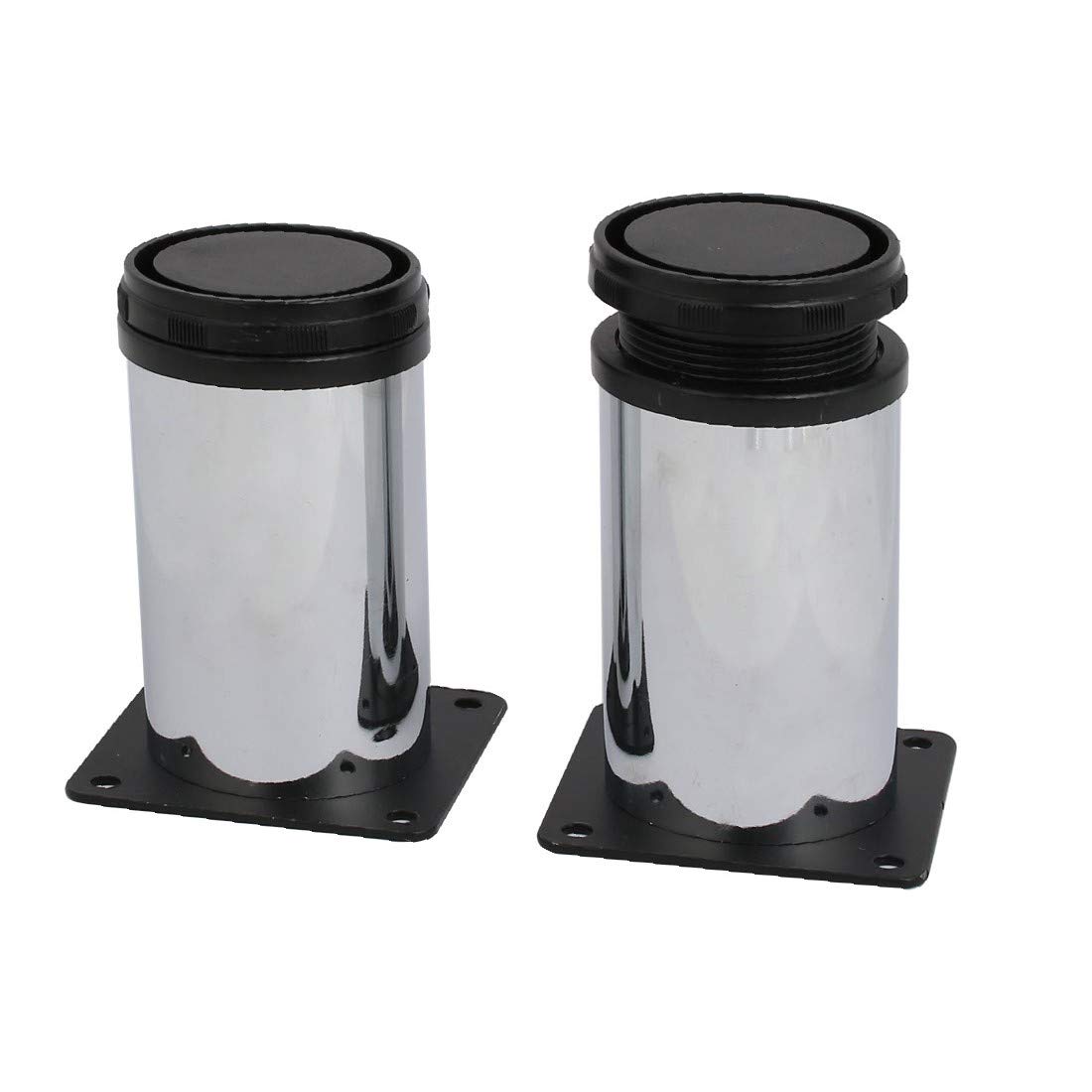 New Piedini molli In primo piano 4cm efficacia affidabile della gamba del Governo regolabile del metallo di altezza di 100mm del diametro 100mm(id:e51 b6 68 938)