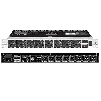配信機器・PA機器・レコーディング機器 Behringer ULTRAGAIN PRO-8 ADA8000 Amazon | Behringer ULTRAGAIN PRO-8 DIGITAL ADA8000