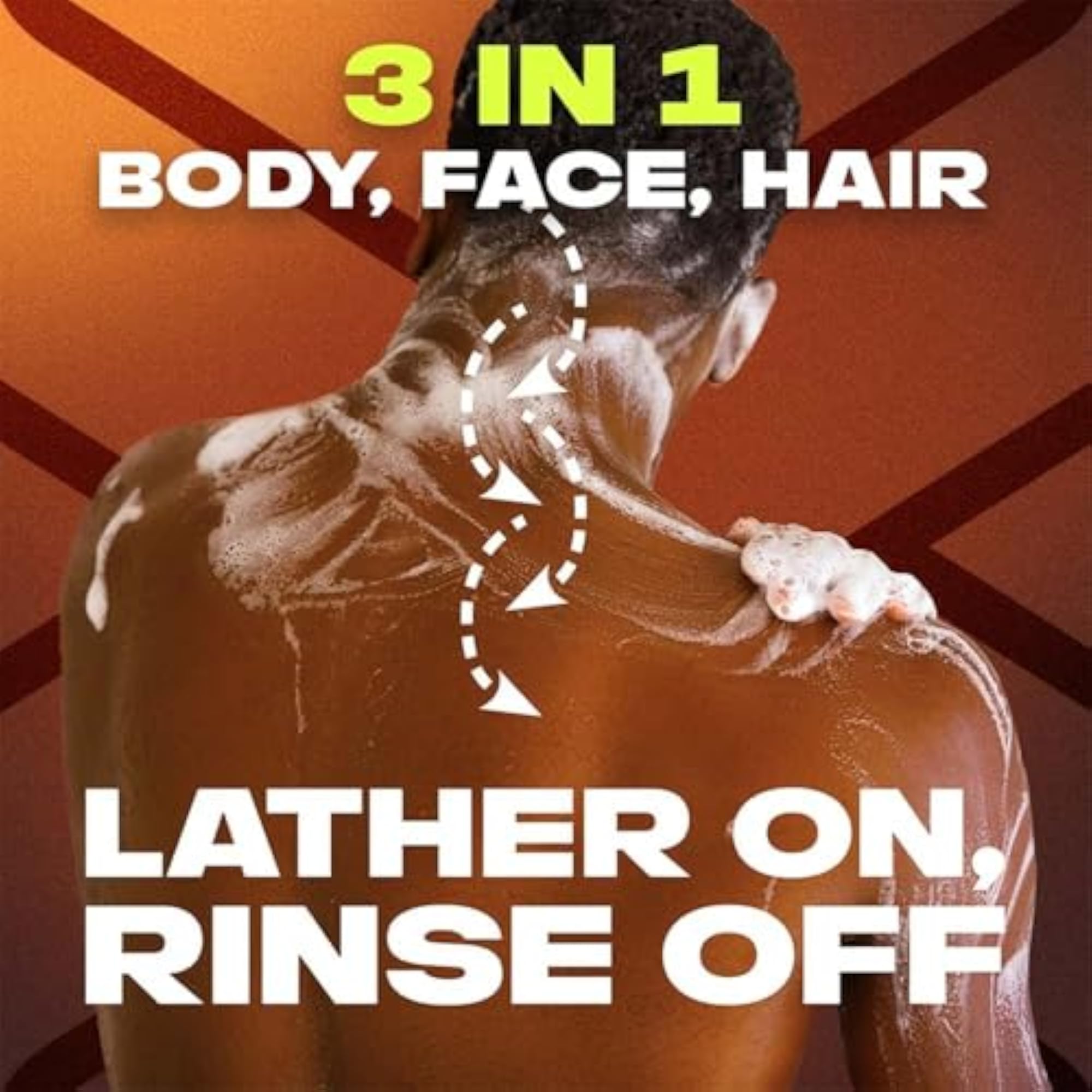 Dark Temptation 3 In 1 Body, Face & Hair Wash for Men