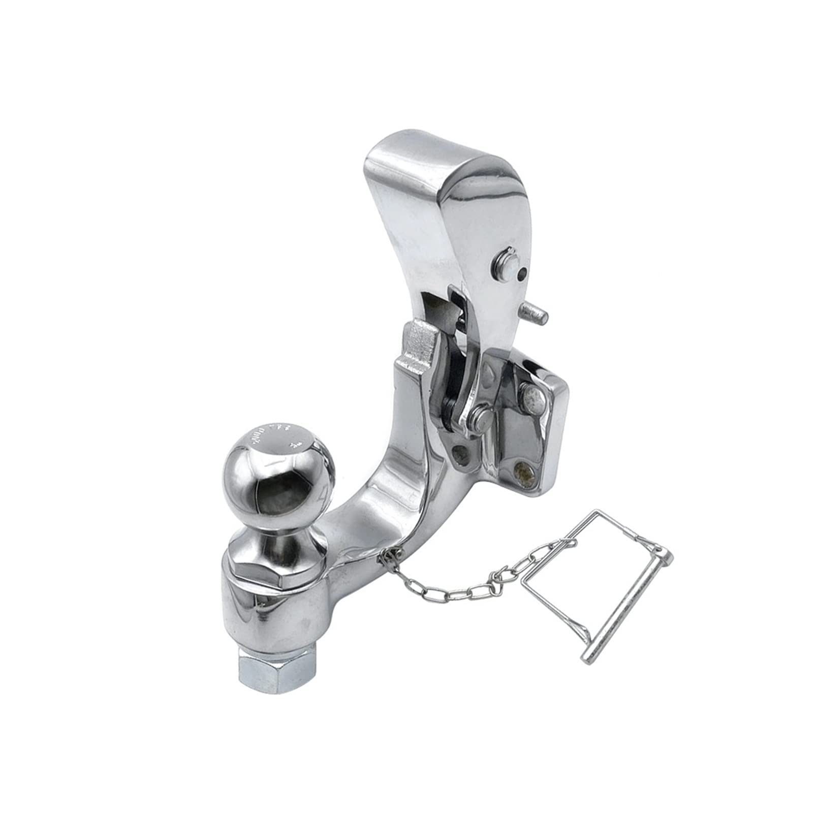 Hak czopowy Chrome Hitch Holowanie Heavy Duty 5 TON holowniczy samochodu RV Części Camper Caravan Akcesoria do kamperów,Kompaktowa oszczędność miejsca
