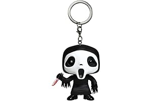 Spooky and Stylish: Scream Ghost Face Key Chain for Horror Enthusiasts