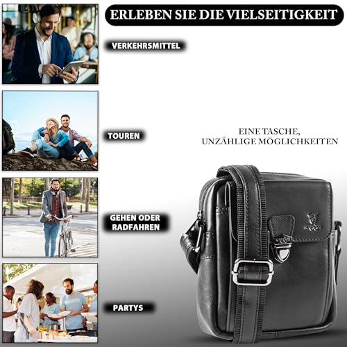 Bolso bandolera negro MATADOR 2201/A ideal para tus viajes y paseos urbanos 6