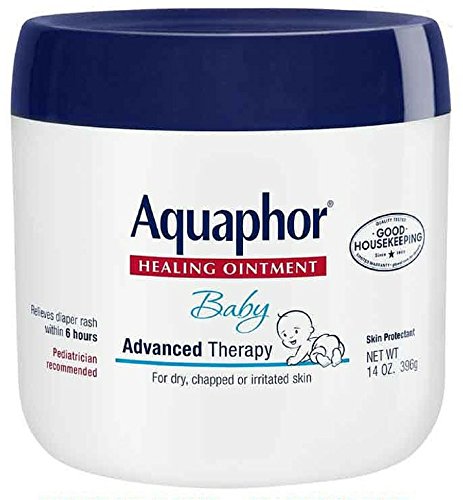 Aquaphor Baby Healing Ointment, Advanced Therapy 14 oz (Pack of 4)