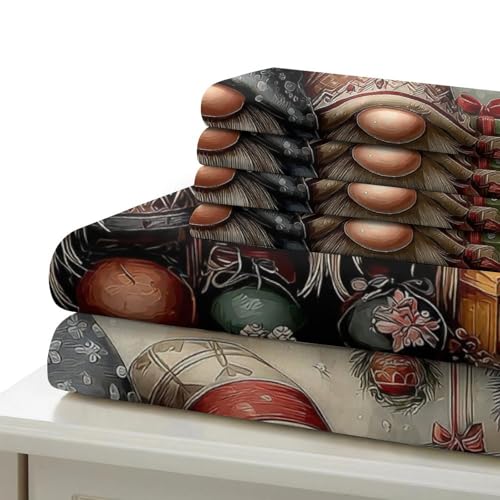 Gnomes de Noël parure de lit 3D le cadeau festif idéal - 7