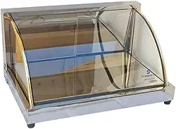 Estufa fria Vitrine expositor Gelo-x bolos doces 54cm c/ 9 placas Gelox Supritecs