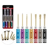 INJORA 7PCS Short Handle Hex & Nut Driver Kit