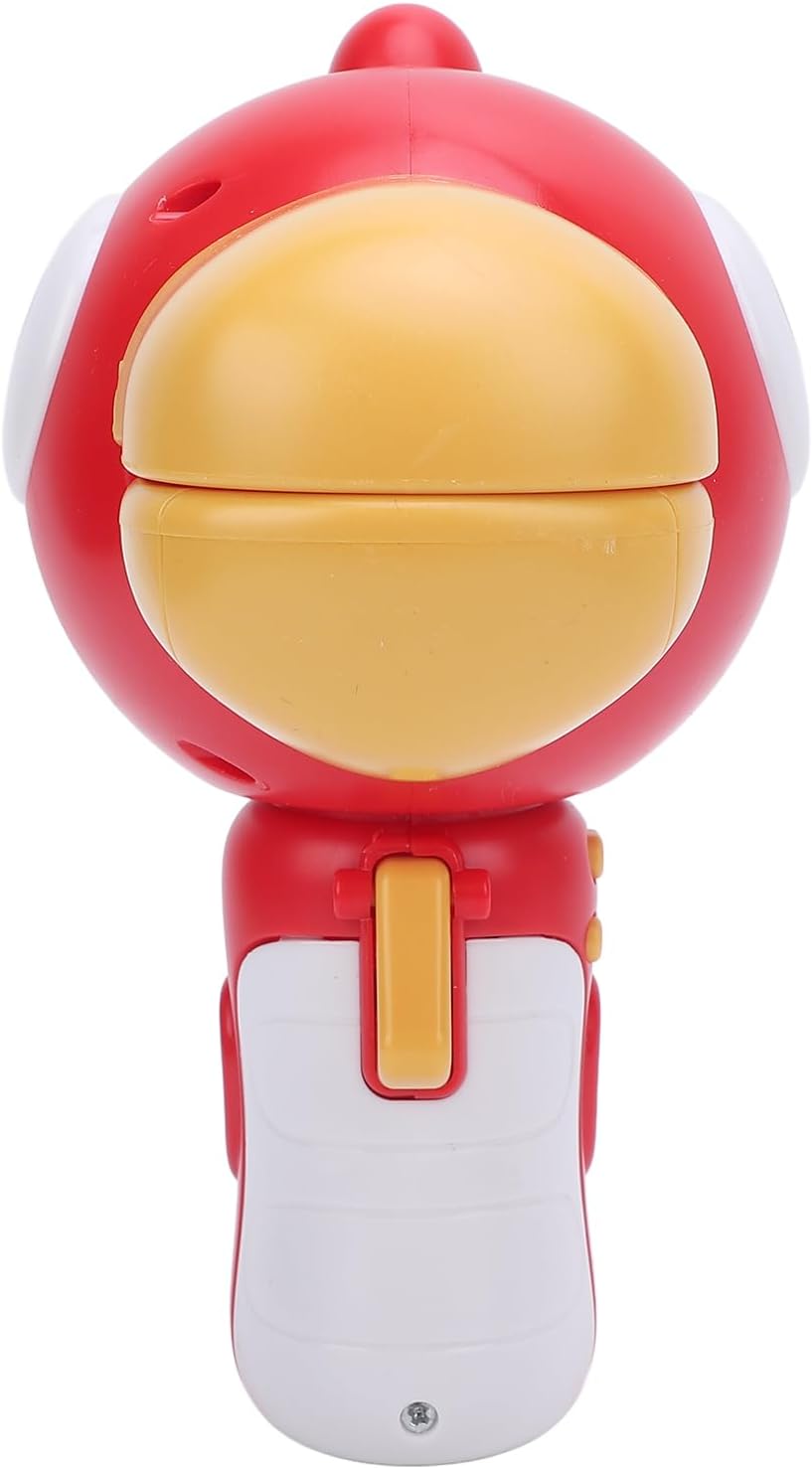 Voice Changer Microphone, Cartoon Bird Shape, Mini Electric Megaphone Bullhorn with 3 Voice Changing Modes & 3 Types of Sound Effects, Voice Changer for Pranks (Red)