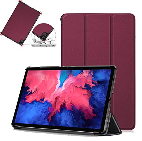 Beststartjp NEC LAVIE T11 T1175/BAS 11インチ ケース カバー スタンド機能付き 開閉式 三つ折 PUレザー 内蔵マグネット超薄型 衝撃吸収 軽量型 保護フィルム付き