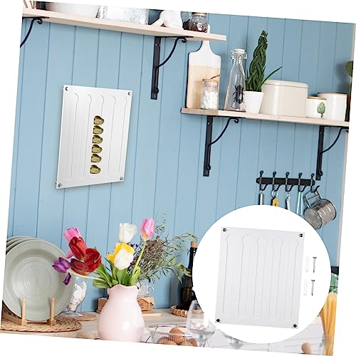 Support à capsules de café acrylique mural YARNOW, solution gain de place - 7