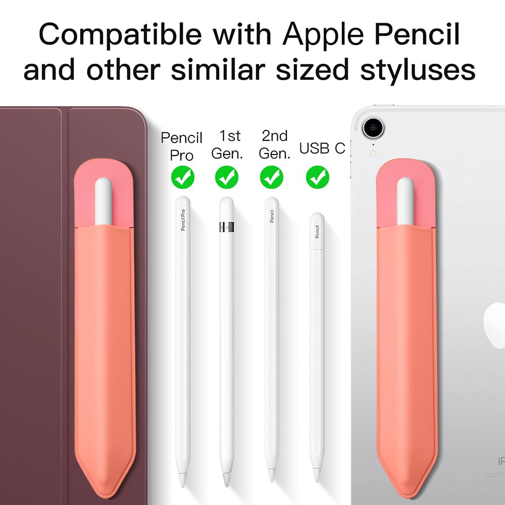 MoKo Pencil Holder Sticker Fit Apple Pencil Pro, Apple Pencil (USB