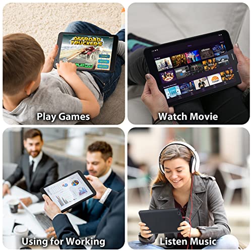 Zaofepu Android 11 Tablet Pc 8 Inch Tablet, Sq8 Pixel 800 X1280, 2Mp+5Mp Dual Camera,Cpu 7731E-V2.0 4000Mah 2.4G Wifi Android Tablet Black With Charge Cable And Otg Cable #TOP3
